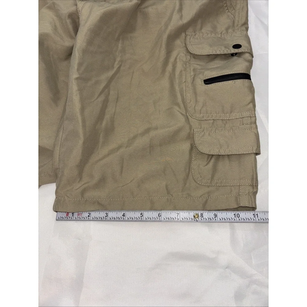 Denali Shorts Mens 36 With Belt Delta Khaki Lightweight Cargo Outdoor Hike